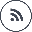 media, online, rss, social svg vector icon