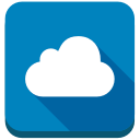 cloud, cloudy, saas svg vector icon