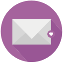 heart, like, love, mail svg vector icon