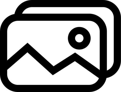 Pics svg vector icon