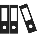 binder, data, document, documents, files svg vector icon