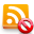 rss,delete,del,remove,subscribe,feed icon