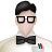 education, geek, nerd, teacher icon