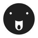 emoji, emotion, laughing, smiley svg vector icon