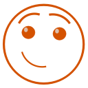 glad, happy, wow svg vector icon