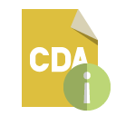 file,format,cda,info icon