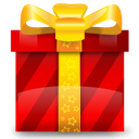 christmas, gift, present, prize icon