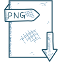 document, file, format, png svg vector icon