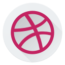 dribbble svg vector icon