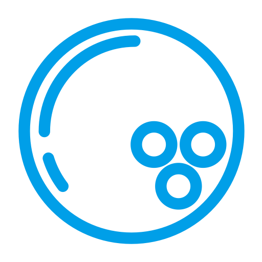 Bowling svg vector icon