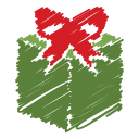box, christmas, , gift, present, scribble, surprise svg vector icon