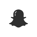 ghost, snapchat, snapchat logo, website svg vector icon