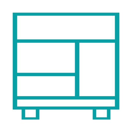 Bathroom Cabinet svg vector icon