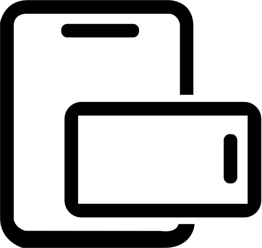 Mobile svg vector icon