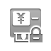 atm,yen,lock icon