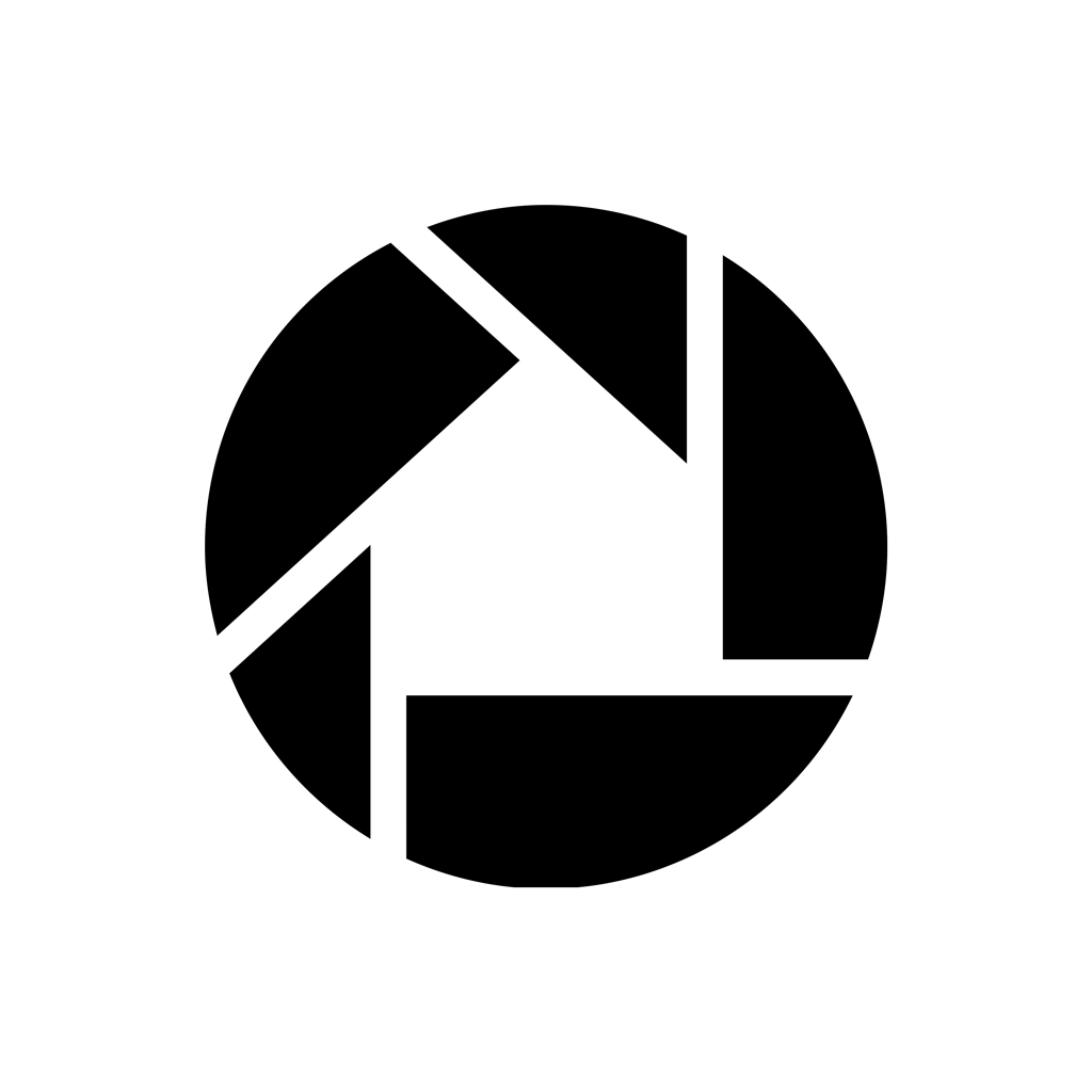 picasa,black icon