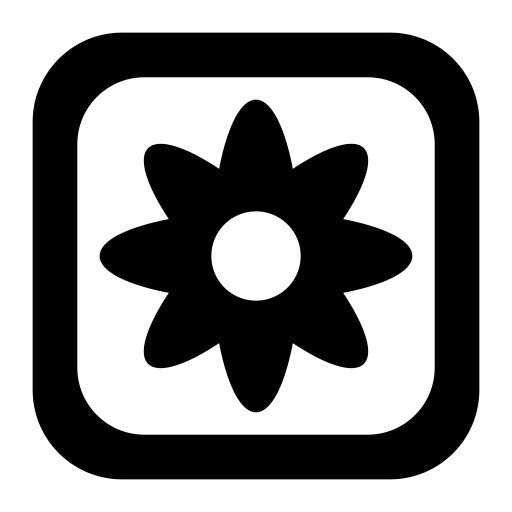 Flower svg vector icon