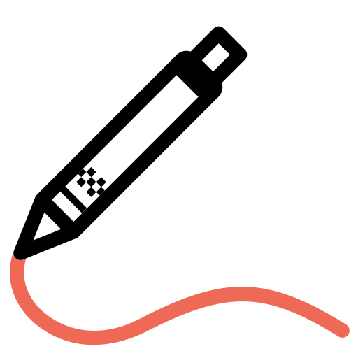 Pen svg vector icon