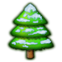 christmas,tree,plant icon
