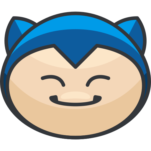 Snorlax svg vector icon