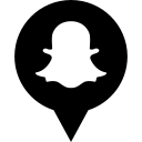 logo, media, snapchat, social svg vector icon
