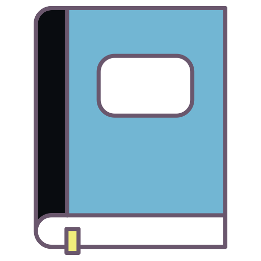 Book svg vector icon