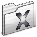 system,folder,white icon