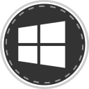 media, online, social, windows svg vector icon