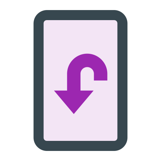 Rotate To Landscape svg vector icon