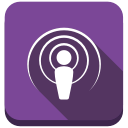 itunes, podcast svg vector icon