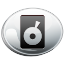 hard,drive,silver icon