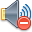 sound,delete,del,remove,voice icon