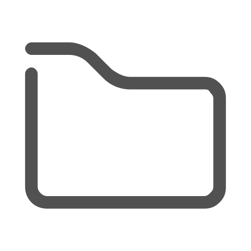 Folder svg vector icon