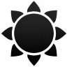 sun,black icon