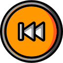 audio, backward, media, media player, music, skip, video player svg vector icon