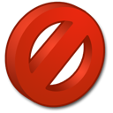 forbidden icon