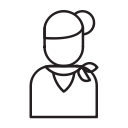 air, air hostess, airline, airplane, airport, airship svg vector icon