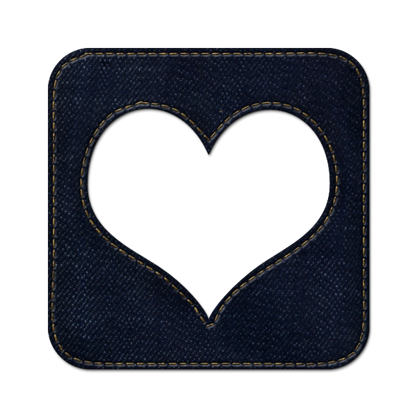 denim,jean,social,square,favorite icon