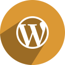 media, network, social, wordpress svg vector icon