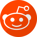 edit, media, red, reddit, social svg vector icon