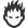 human,torch,head icon