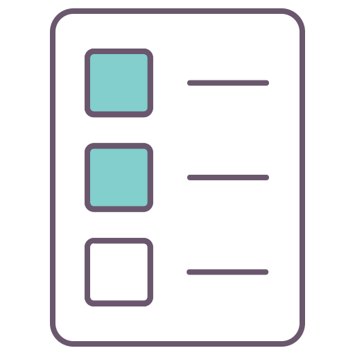 List svg vector icon