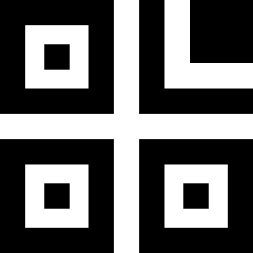 Two Dimensional Code Management svg vector icon