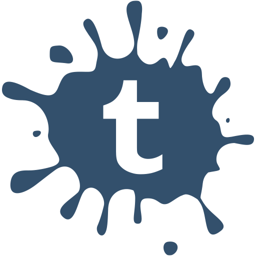 social,media,blot,set,tumblr icon