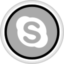 connect, media, skype, social svg vector icon