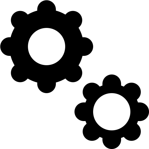 Settings svg vector icon