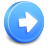 forward,next,right,yes,arrow,correct,ok icon