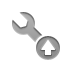 technical,wrench,wrench up,up icon
