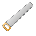 carpentry, cut, cutting, instrument, saw, timber, tool svg vector icon