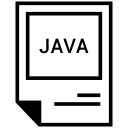 extension, file, file format, java svg vector icon